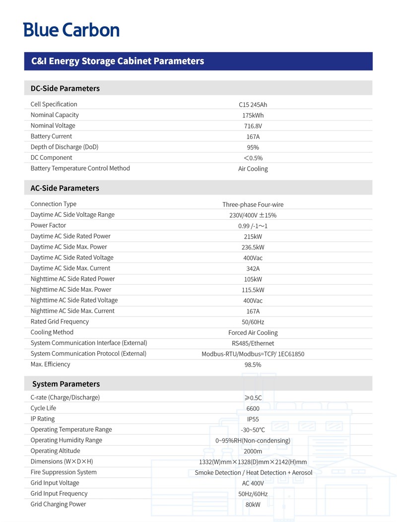 175kWh All-in-one Commercial Industrial Energy Storage Cabinet- 09230003 175kWh All-in-one Commercial Industrial Energy Storage Cabinet- 09230003
